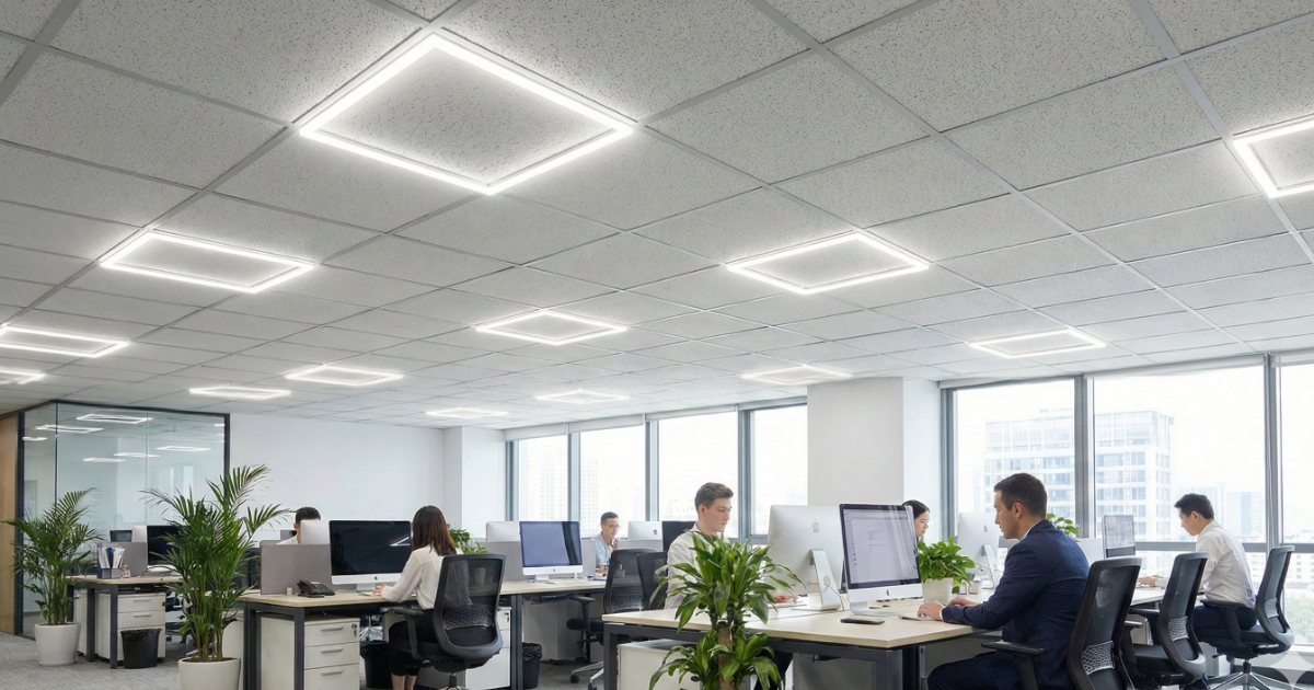 iluminacion led oficina